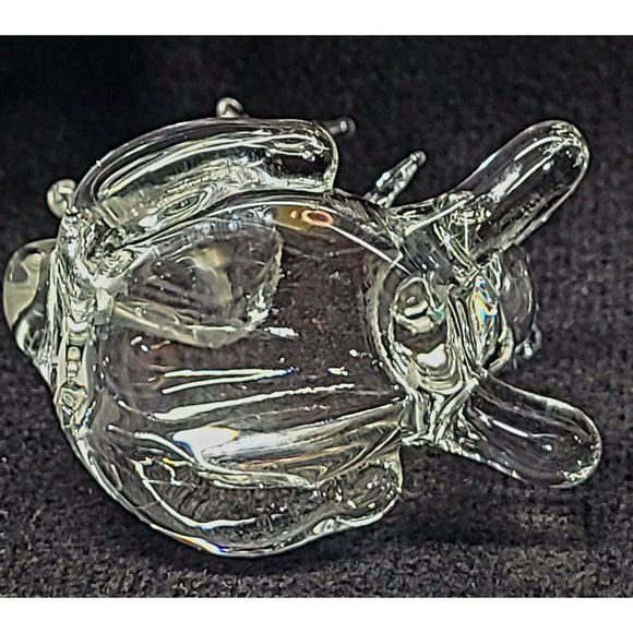 Small Cat mouse hand blown glass figurine - Picture 4 of 6